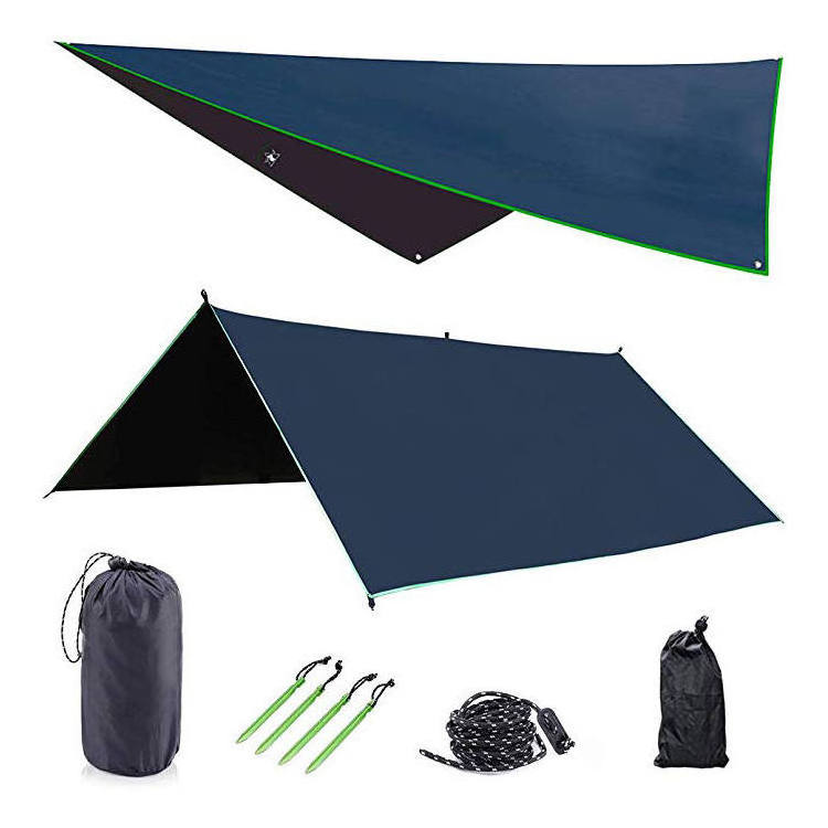 Amazon Hot Sale outdoor camping sunshade hanging hammock tent|high quality hammock rain fly