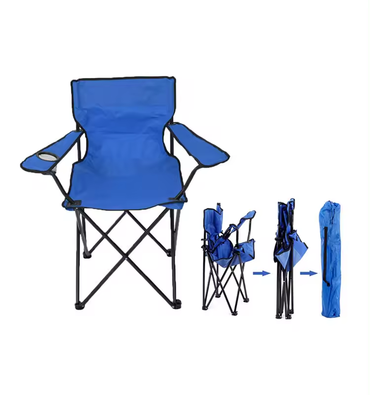 2024 Promotional Cheap Folding Outdoor Camping Chair Portable Backpack Chair Fishing Hiking Aldi Foldable Chair