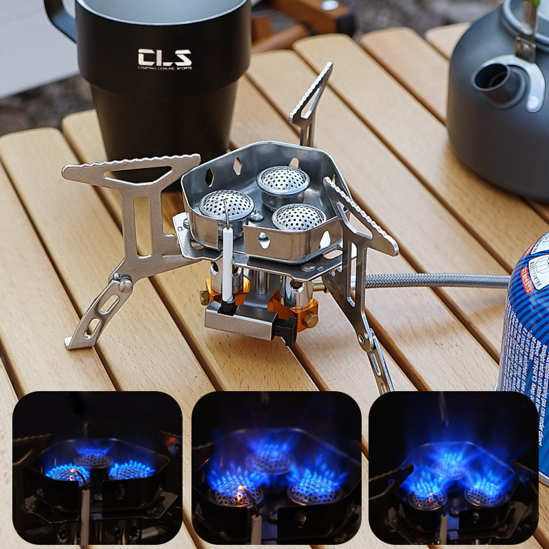 Lightweight Portable Wood Burning Camping Stove Cooking Solo Mini Stove Folding Gas Stove For Outdoor Picnic