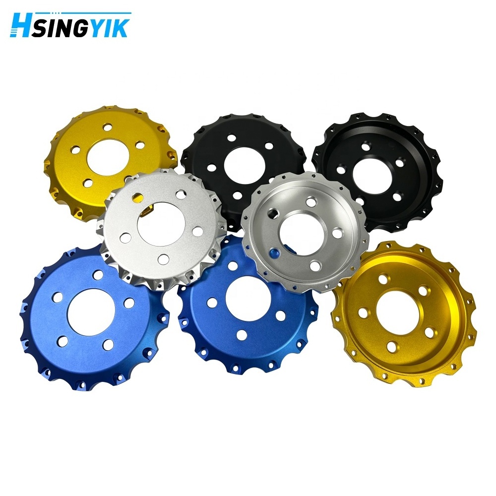 Car Aluminum Alloy Mounting Bell Brake Center Hat Bell Hub for Floating Brake Disc