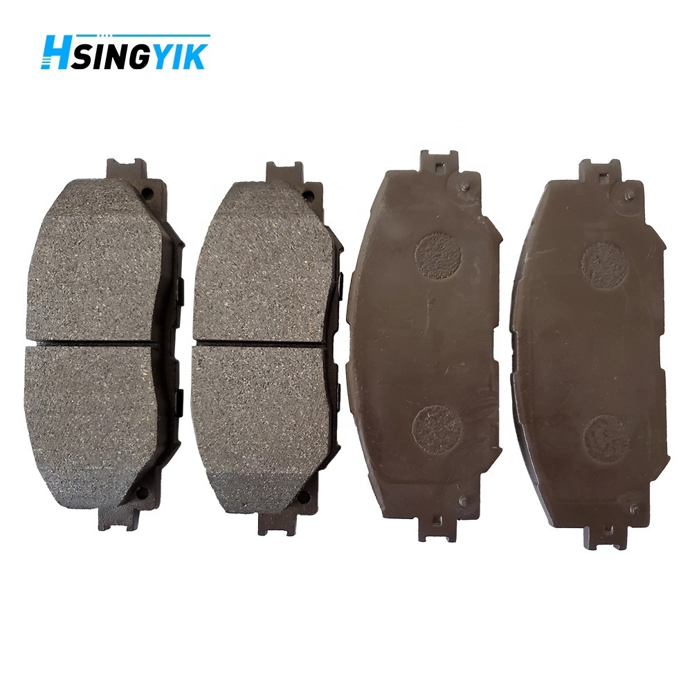 Break Pad Manufacturer Oem Quality Wholesale Semi-Metallic Ceramic Front Rear Brake Pads for Toyota Corolla Hilux Hiace Venza