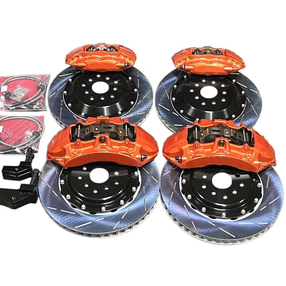 Hsingyik OEM Customized Logo Auto Brake Systems Bigger Size Front Brake Kits 6 Pot Brake Caliper For 18/19/20 Inch Wheel