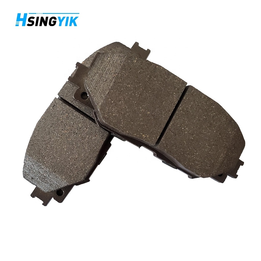 Break Pad Manufacturer Oem Quality Wholesale Semi-Metallic Ceramic Front Rear Brake Pads for Toyota Corolla Hilux Hiace Venza