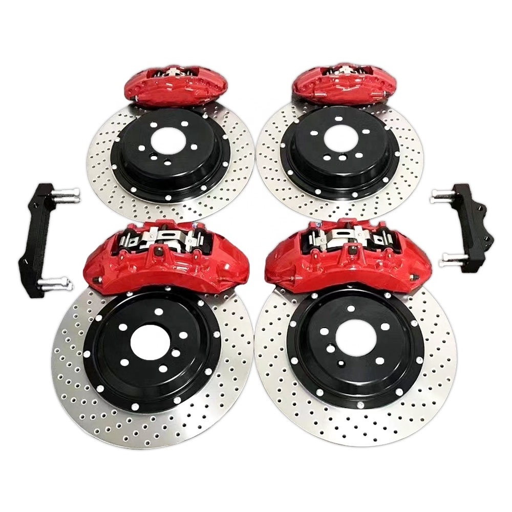 Hsingyik OEM Customized Logo Auto Brake Systems Bigger Size Front Brake Kits 6 Pot Brake Caliper For 18/19/20 Inch Wheel