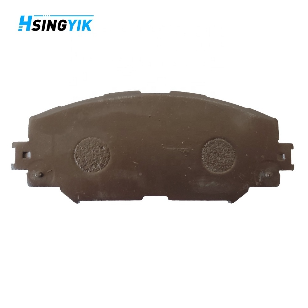 Break Pad Manufacturer Oem Quality Wholesale Semi-Metallic Ceramic Front Rear Brake Pads for Toyota Corolla Hilux Hiace Venza