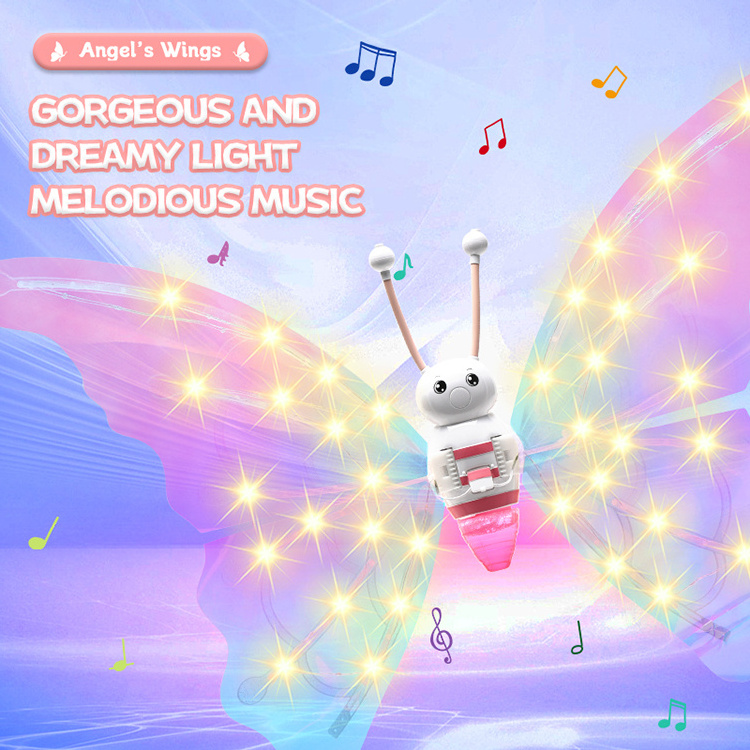 kids butterfly wings Pretend Role Play Simulated Butterfly Swing light up fairy wings