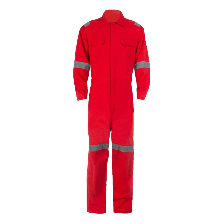 Hot Sale One Piece Orange Work Clothes Overall Red Suit Coverall