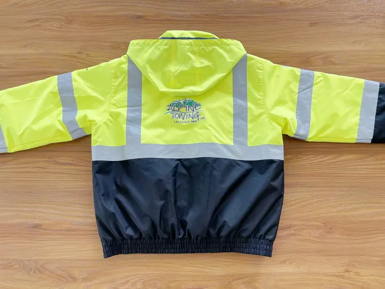 Hot Sale High Visibility Reflective Winter Safety Hi Vis Bomber Jacket