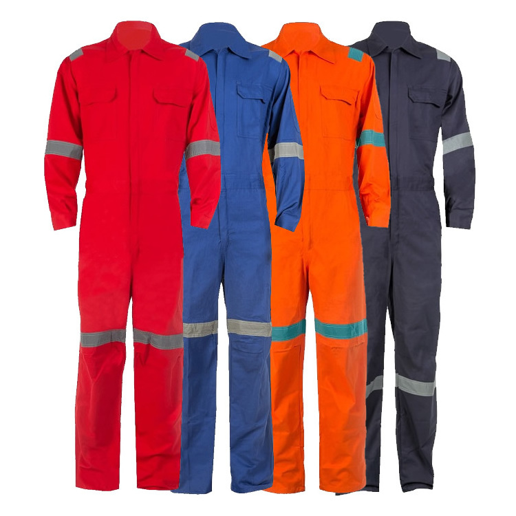 Hot Sale One Piece Orange Work Clothes Overall Red Suit Coverall