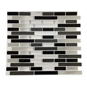 Self adhesive backsplash peel and stick backsplash mosaic wall tile sticker