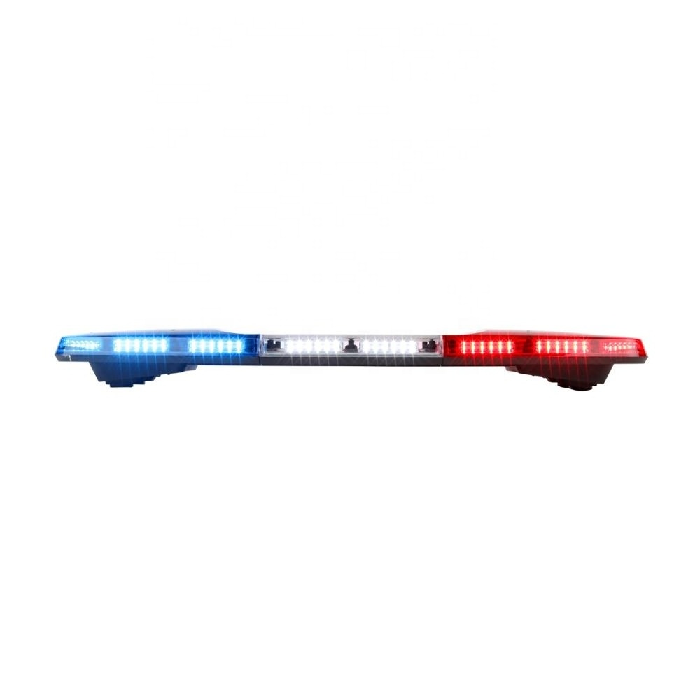 Ambulance Emergency Light Bar 1.2m LED Warning LightBar Roof Mount Flashing Lights