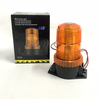 ECE R 10  Rotating Flashing Beacon Warning Safety Signal 12-110 V Amber LED Beacon Amber LED Forklift Warning Light