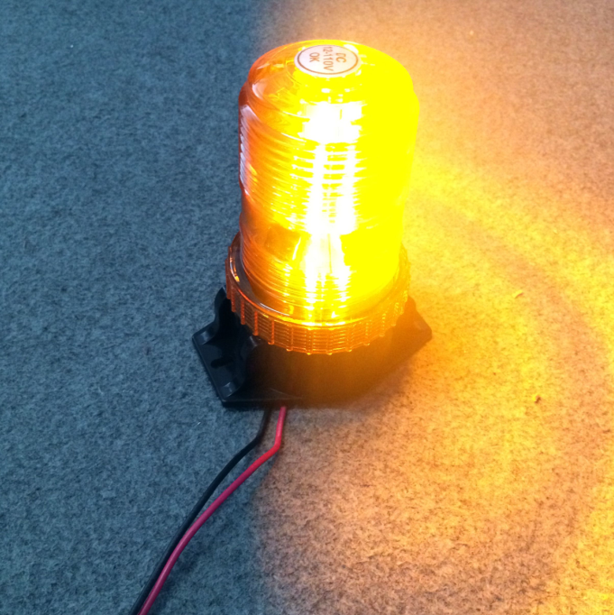 ECE R 10  Rotating Flashing Beacon Warning Safety Signal 12-110 V Amber LED Beacon Amber LED Forklift Warning Light