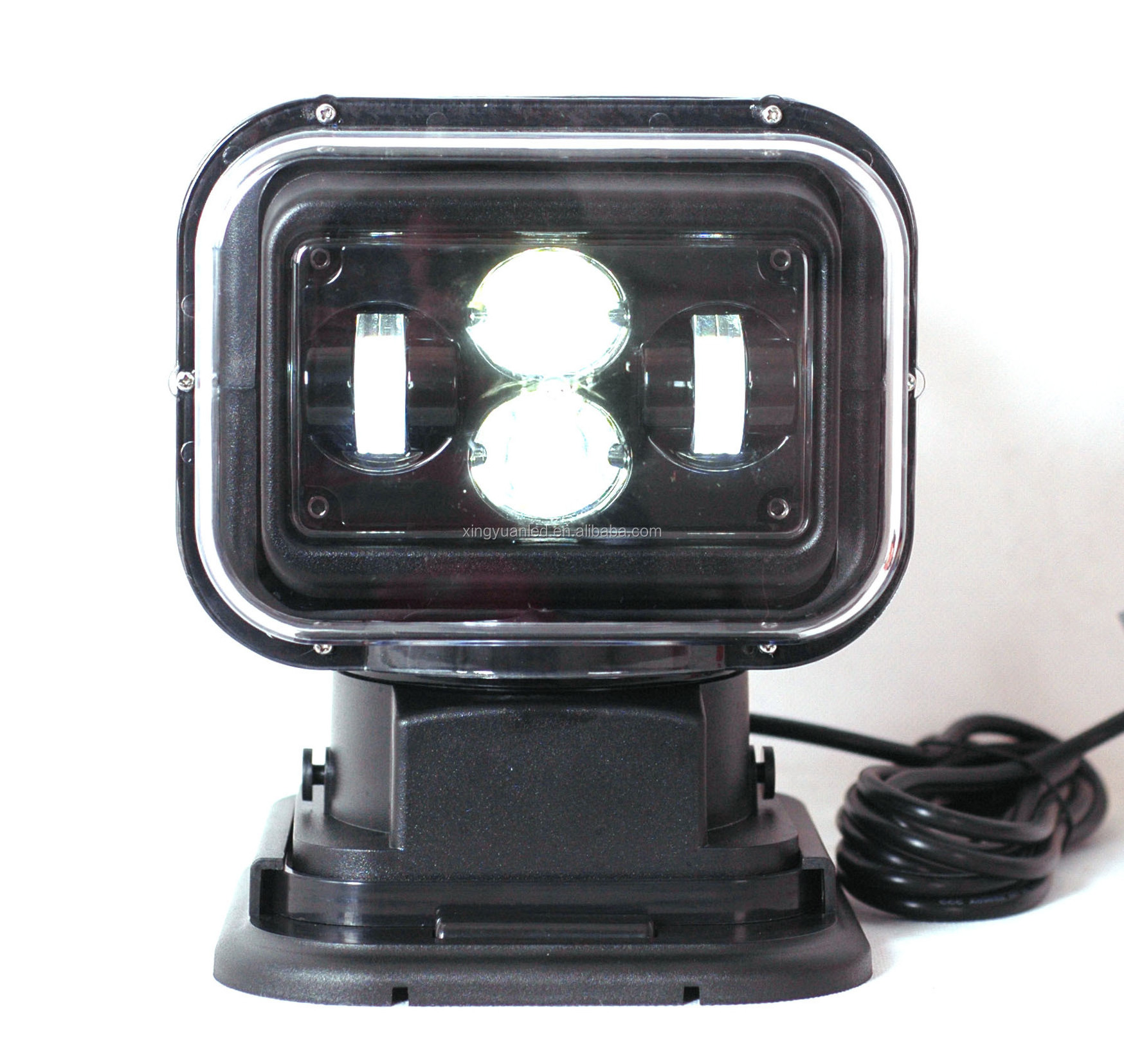 7.9 inch Remote Control 60 W Power Spot Light  Portable Led Marine Truck Car Roof Rescue Car Search Light