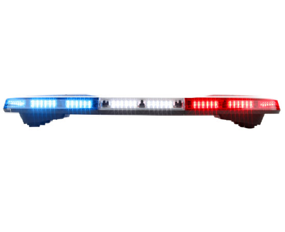 Electronic control 12 V slim LED warning lights multi color emergency light bar for ambulance security car vehicle