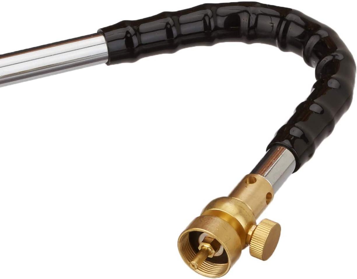 25,000 BTU Propane torch Weed Burner with self lighting 34 Inch hose for snow melting