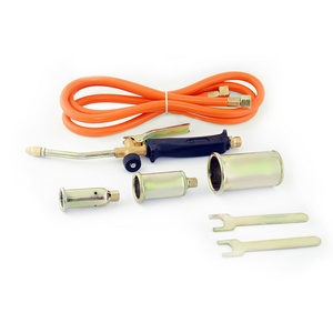 Portable Soldering Torch Propane torch with 3 nozzles and 1.5m hose