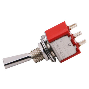 ON ON SPDT 2/3 Position 3 Pin Long Flat Handle latching Toggle Switch For Model Airplane