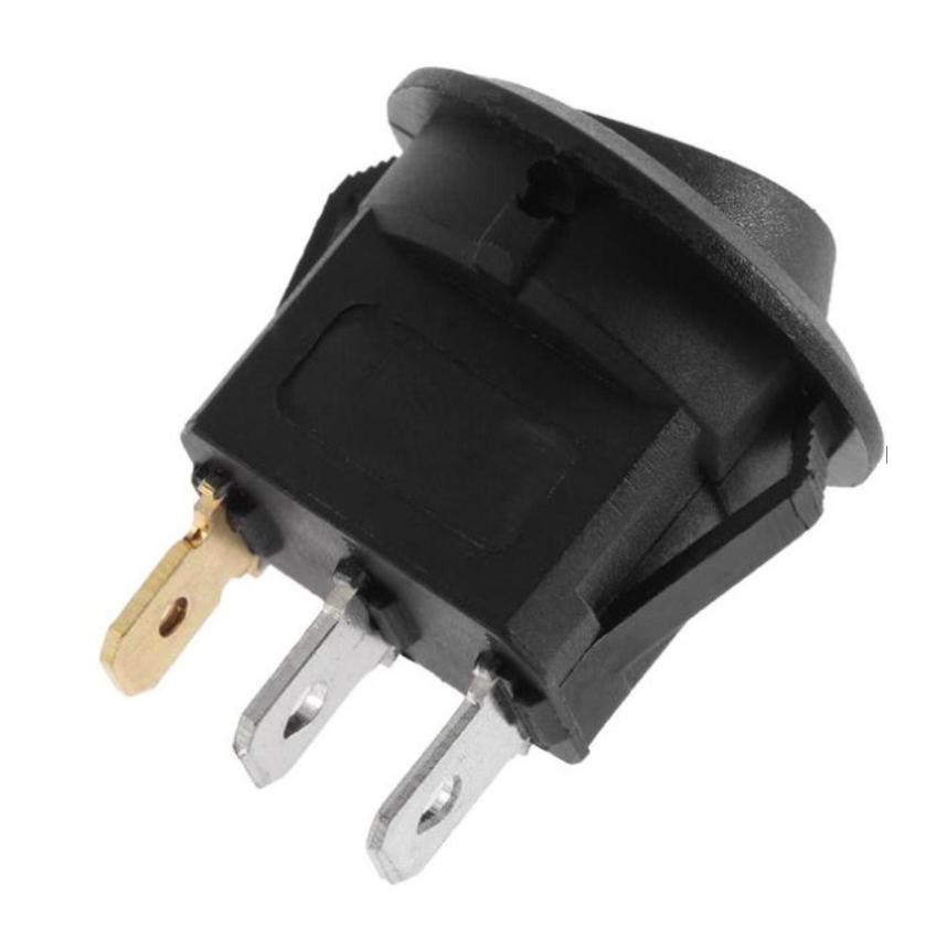 12v 20A volt led lamp rocker switch 3pin  kcd1 ON OFF round rocker switch Automobile refit switch