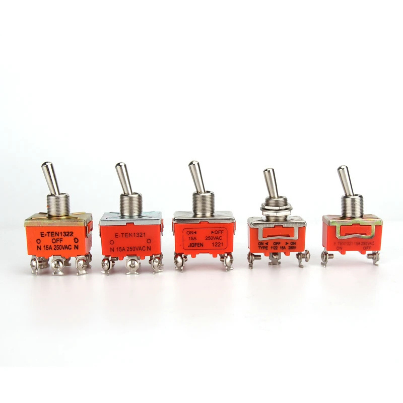 1321 Type Toggle Switch 15A 250VAC ON/ON DPDT 2 Position 6-Terminals  rocker switches