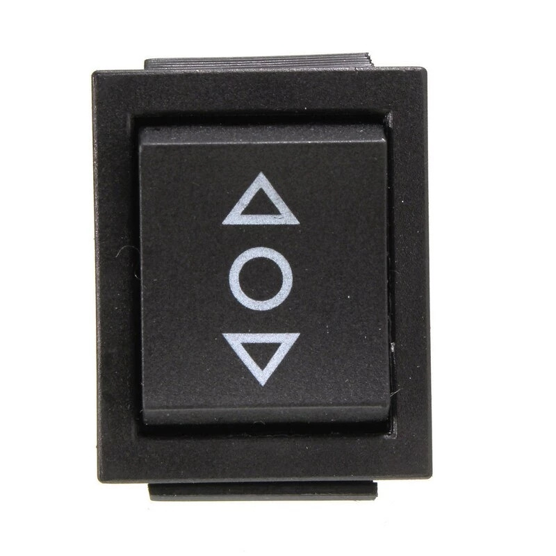 Universal 6 Pin DPDT ON-OFF-ON Switch AC 250V/10A 125V/15A Car Boat Power Window Sunroofs Rocker Switch