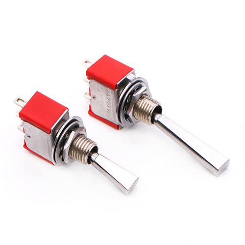 ON ON SPDT 2/3 Position 3 Pin Long Flat Handle latching Toggle Switch For Model Airplane