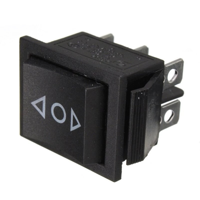 Universal 6 Pin DPDT ON-OFF-ON Switch AC 250V/10A 125V/15A Car Boat Power Window Sunroofs Rocker Switch