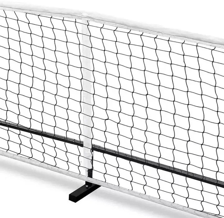 Professional heavy duty wheels custom official portable pickleball net set with wheels