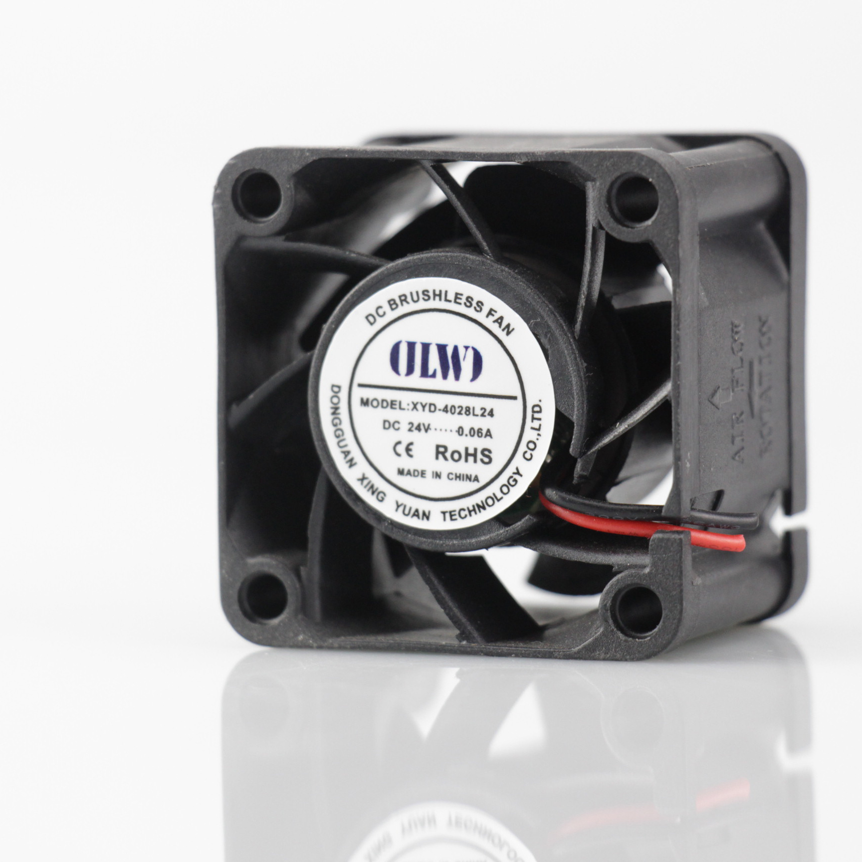 High CFM 4028 Axial Flow CC Fan 40mm Small Refrigeration 20000 rpm 12v 24v Sin Escobillas