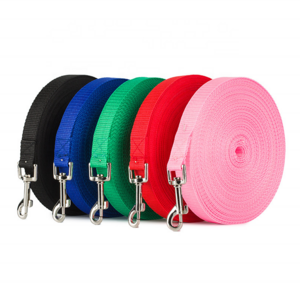 Custom Pet Training Dog Leash Long Lead 2cm 6/15/20/30/50/100ft Dog Leash Extra Long Tracking Dog Leash