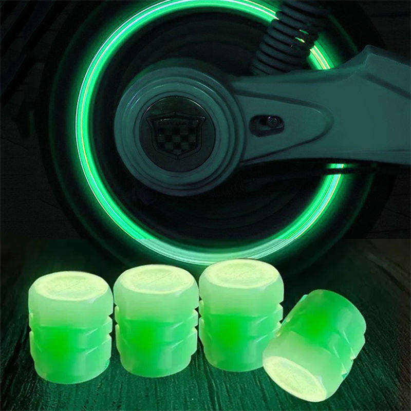 5 Colors ABS Auto Tire Luminous Valve Cover Colorful Universal Motorcycle Car Tire Luminous Valve Cover