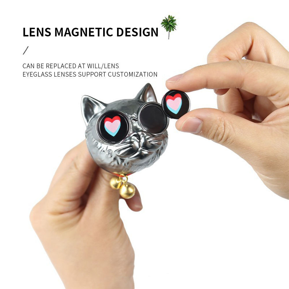 Cartoon Cute Cat Car Aromatherapy Air freshener Vent Clip Interior Accessories