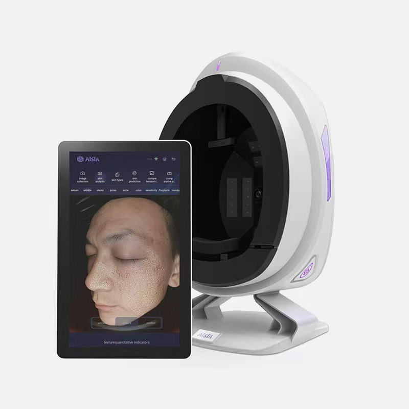 facial scanner tablet computer Melanin detection skin analysis device face face analysis machine