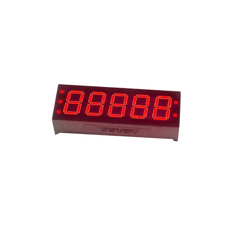 Custom Alphanumeric 5 digit led display 7 segment display rgb