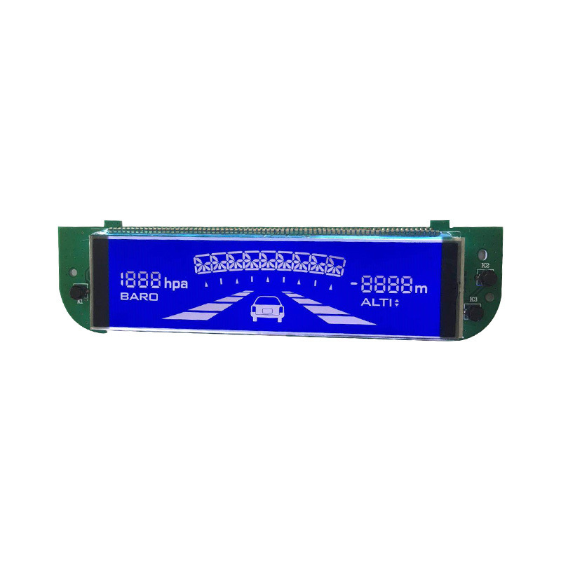 custom shape VA FSTN STN HTN TN LCD Display module motorcycle segment speedometer lcd display