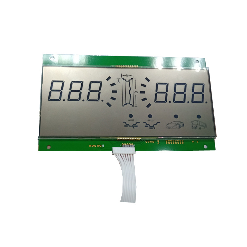 custom shape VA FSTN STN HTN TN LCD Display module motorcycle segment speedometer lcd display