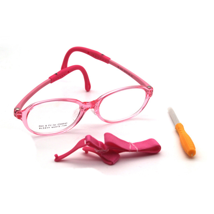 Wholesale Oval Shape Kids TR Eyeglasses Frames With Screwdriver Kids reading glasses