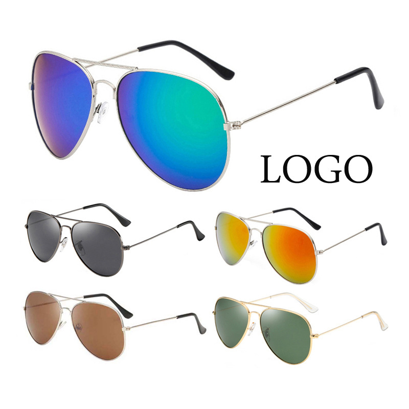 Fashion Metal Custom Sun Glasses Popular Classic Stainless steel Hot Sell Sunglasses