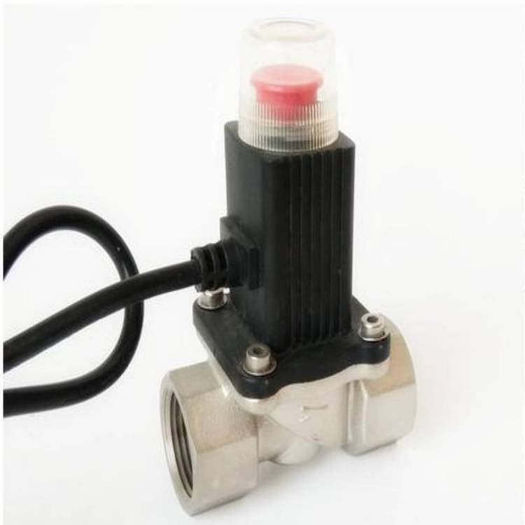 Smart Ignition Gas Stove Valve Natural Gas Safety Auto Shut Off Valve Gas Cylinder Stove Electronic Brass Solenoid Valve