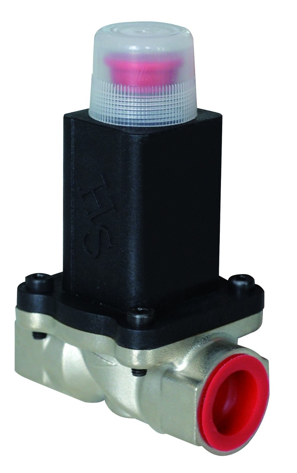 High Quality Alloy Through Solenoid Valve Safety Control Valve Low Voltage LPG Gas Emergency Shut-off Solenoid Valve