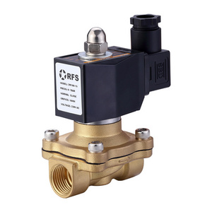 2w160-15 2W Series Direct Acting Solenoid valve Brass Stainless Steel Waterproof Normally Closed 2/2 way Solenoid Valve