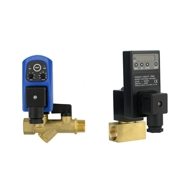 Timed Electronic System Controlled Automatic Drain Valve