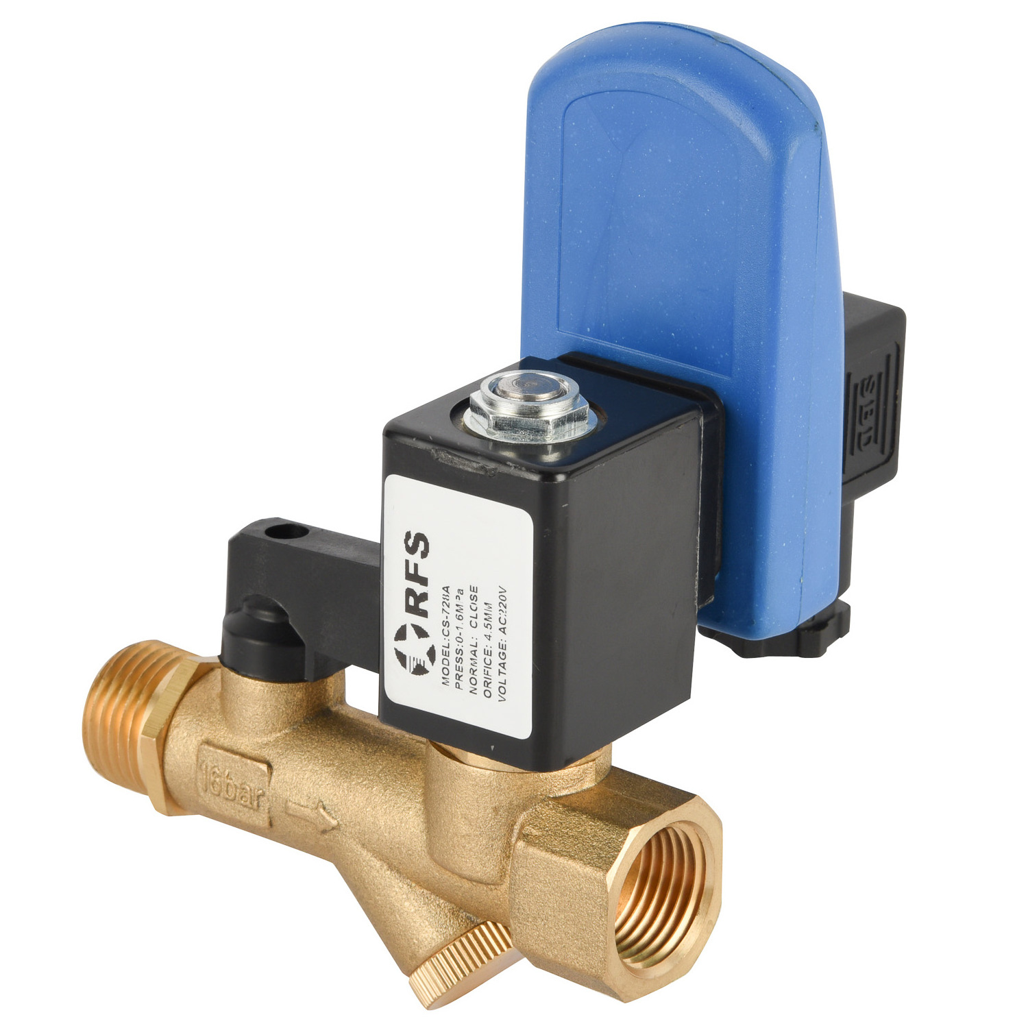 RFS CS-728A water tank electronic air compressor automatic solenoid control drain valves