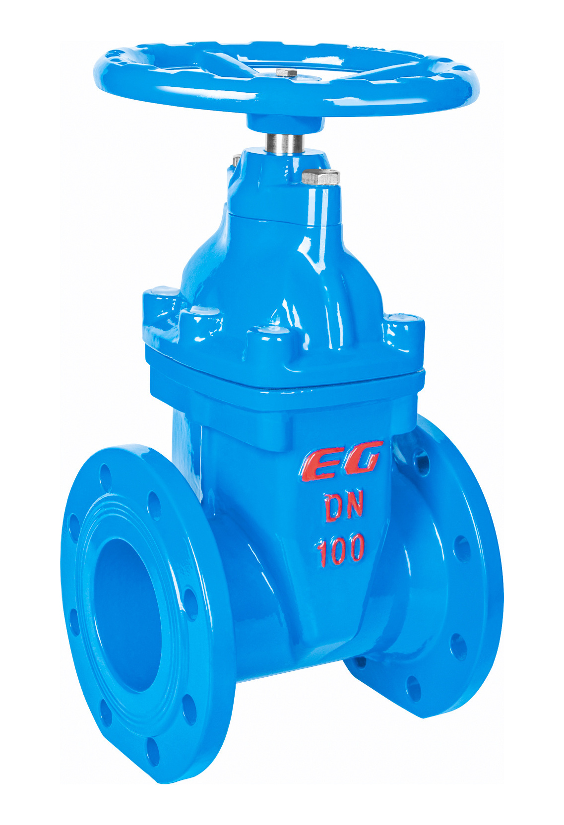 Z45x Cast Iron Non Rising Stem Elastic Seat Sealing Soft Sealing Flange Gate Valve Fire Water Drainage Soft Sealed Gate Valve