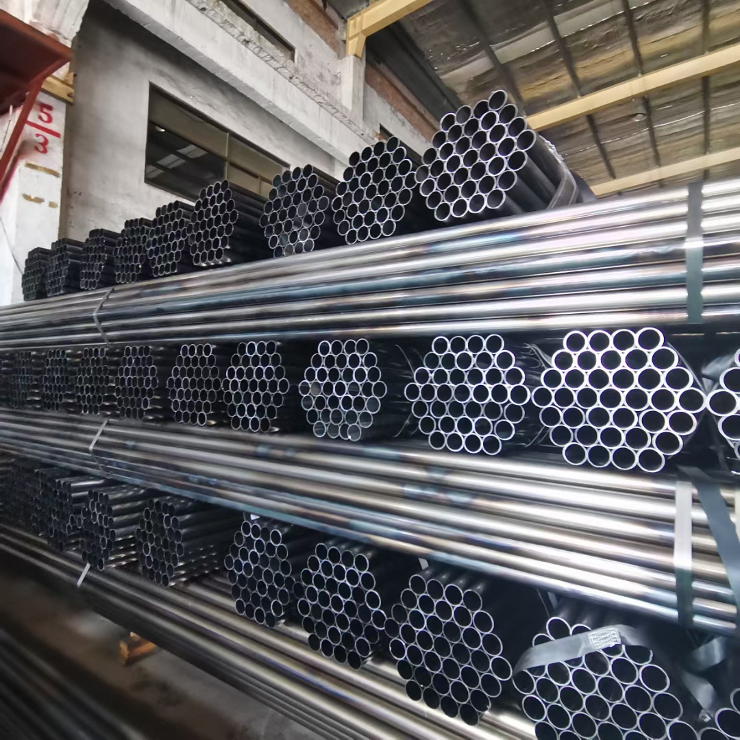 ASTM Q235B ERW Steel Pipe/Tube Cold Rolled round Water Well Casing Pipe 6m Length Punching Service API Certified Structural Use