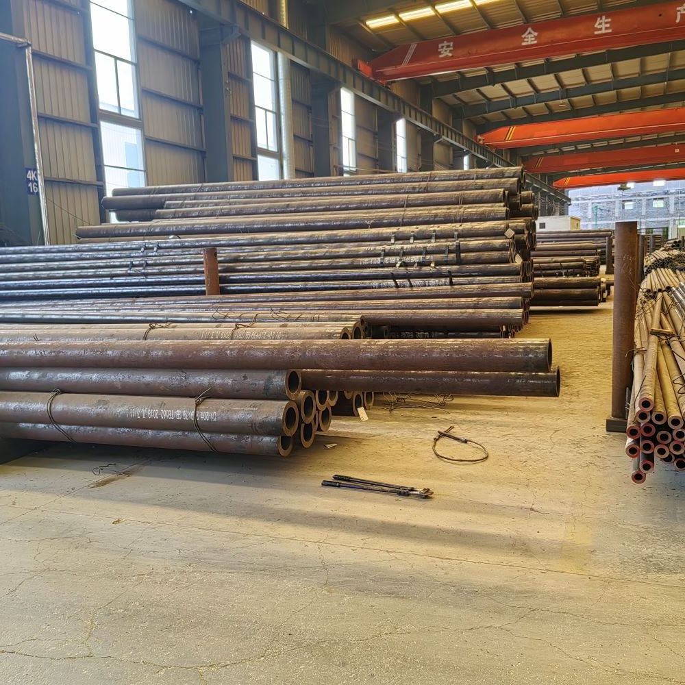 Hot Rolled 159mm Carbon Seamless Steel Line Pipe A106/A53 Export Carbon Steel Pipe Structure API/EMT 12m Length GB BIS Certified