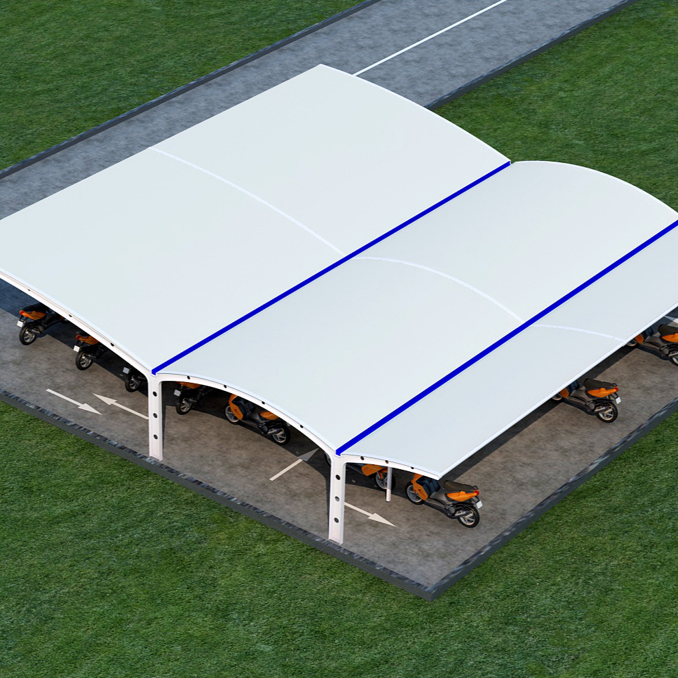 XZ OEM ODM Customized aluminium canopy shed wood carports for car parking