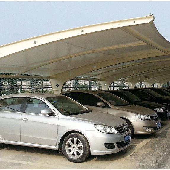 XZ OEM ODM Customized heat resistant tent 10 x 20 Membrane Structure canopy anual simple folding carport /car