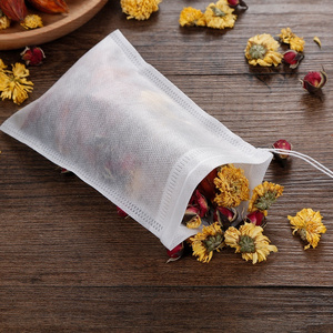 Recyclable Disposable Tea Filter Bag Food Soup Bittern Thread Drawing Chinese Medicine Non Woven Fabric Bag