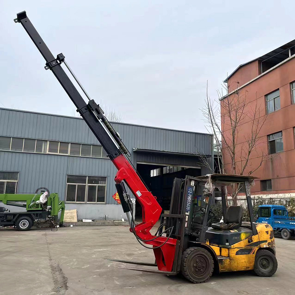 forklift attachment 3t 5t Jib Boom Crane c for Small Forklift